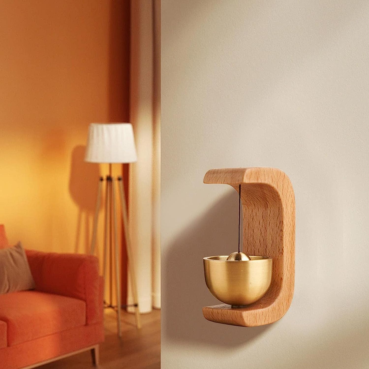 Fridge Wooden Door Wind Bell
