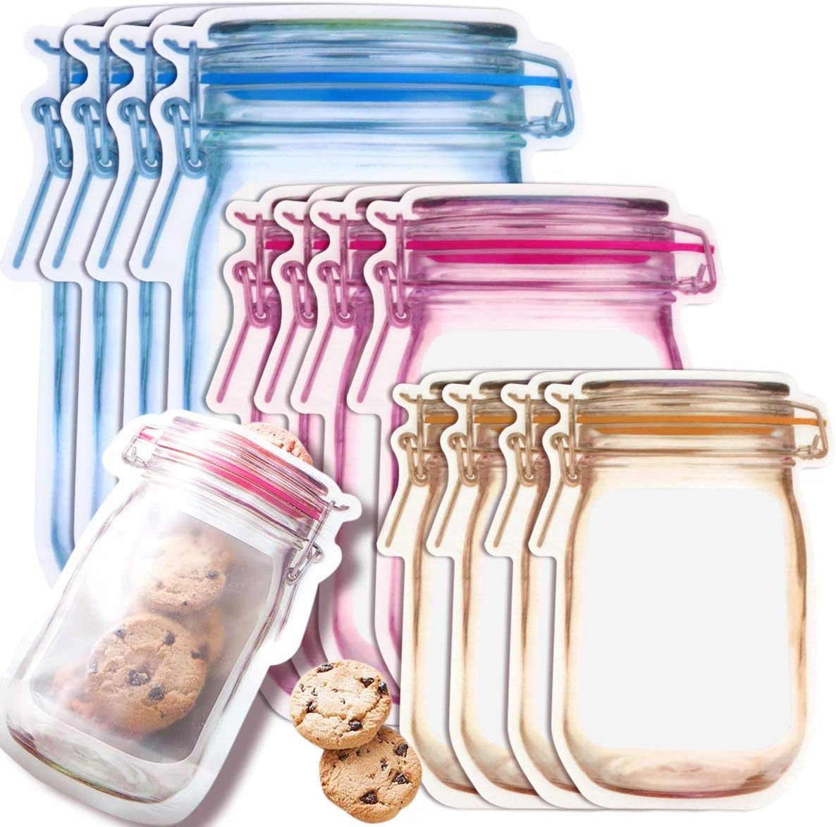 Reusable Bottle Ziplock Bags (Pack Of 10)