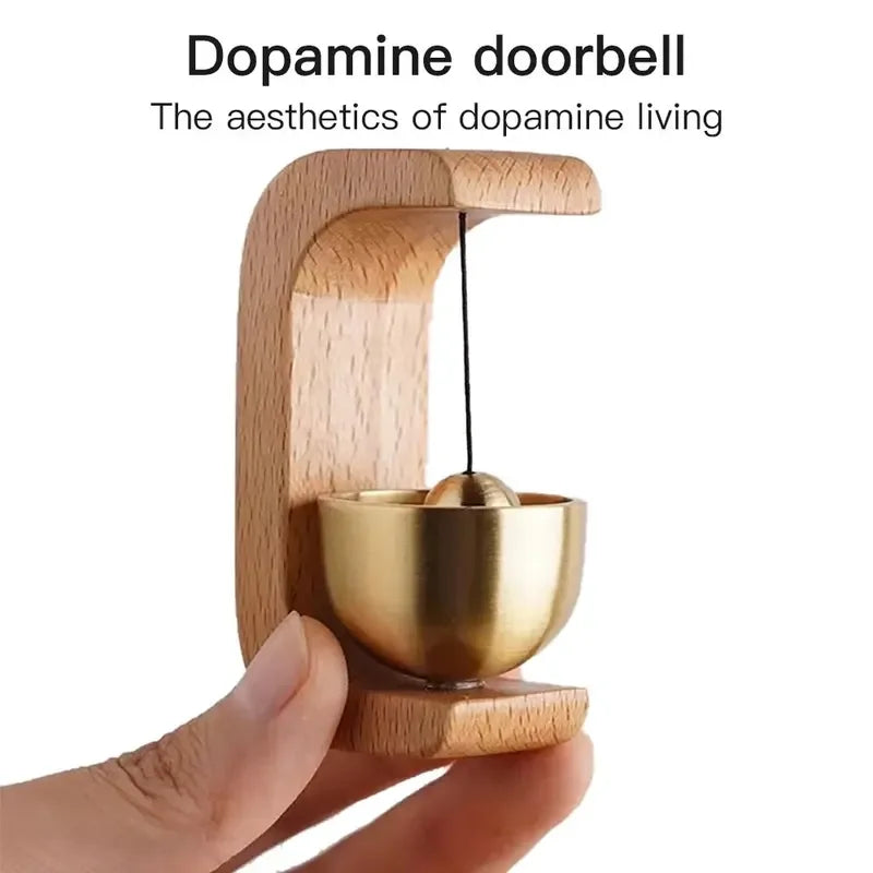 Fridge Wooden Door Wind Bell