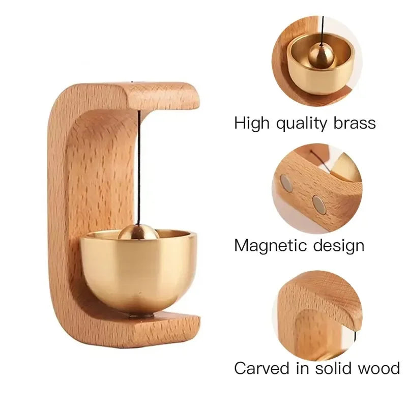 Fridge Wooden Door Wind Bell