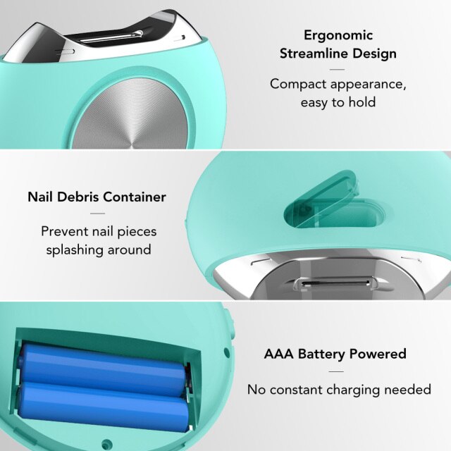 Automatic Electric Nail File Trimmer